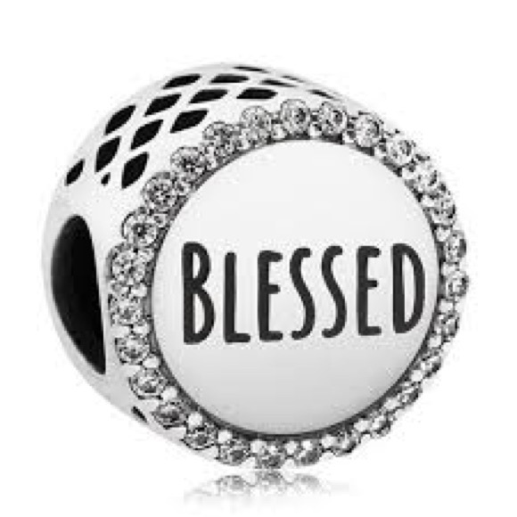 Pandora Blessed 925 Ale with CZ Charm with gift box #118 - Picture 1 of 7